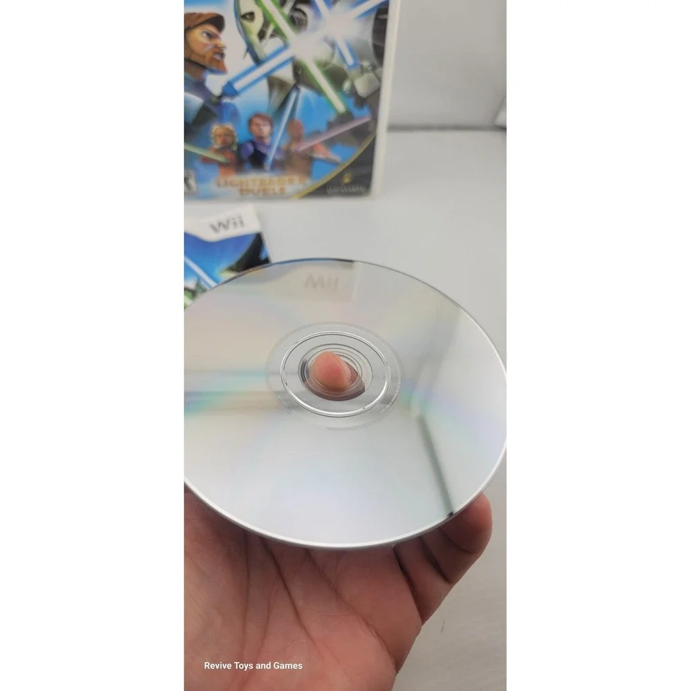 Star Wars The Clone Wars Lightsaber Duels Nintendo Wii, 2008 CIB Complete Tested